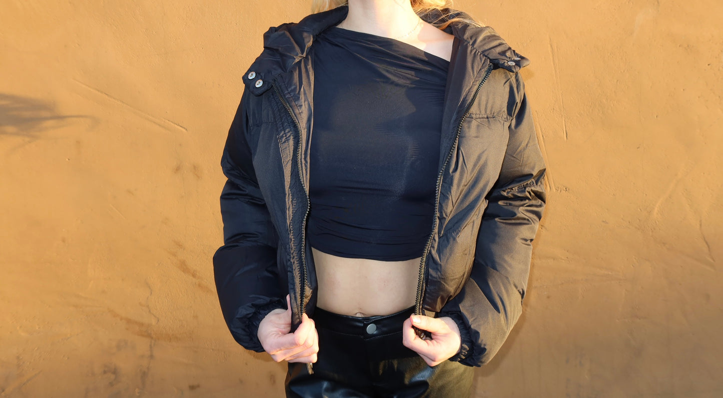Black Puffer Jacket