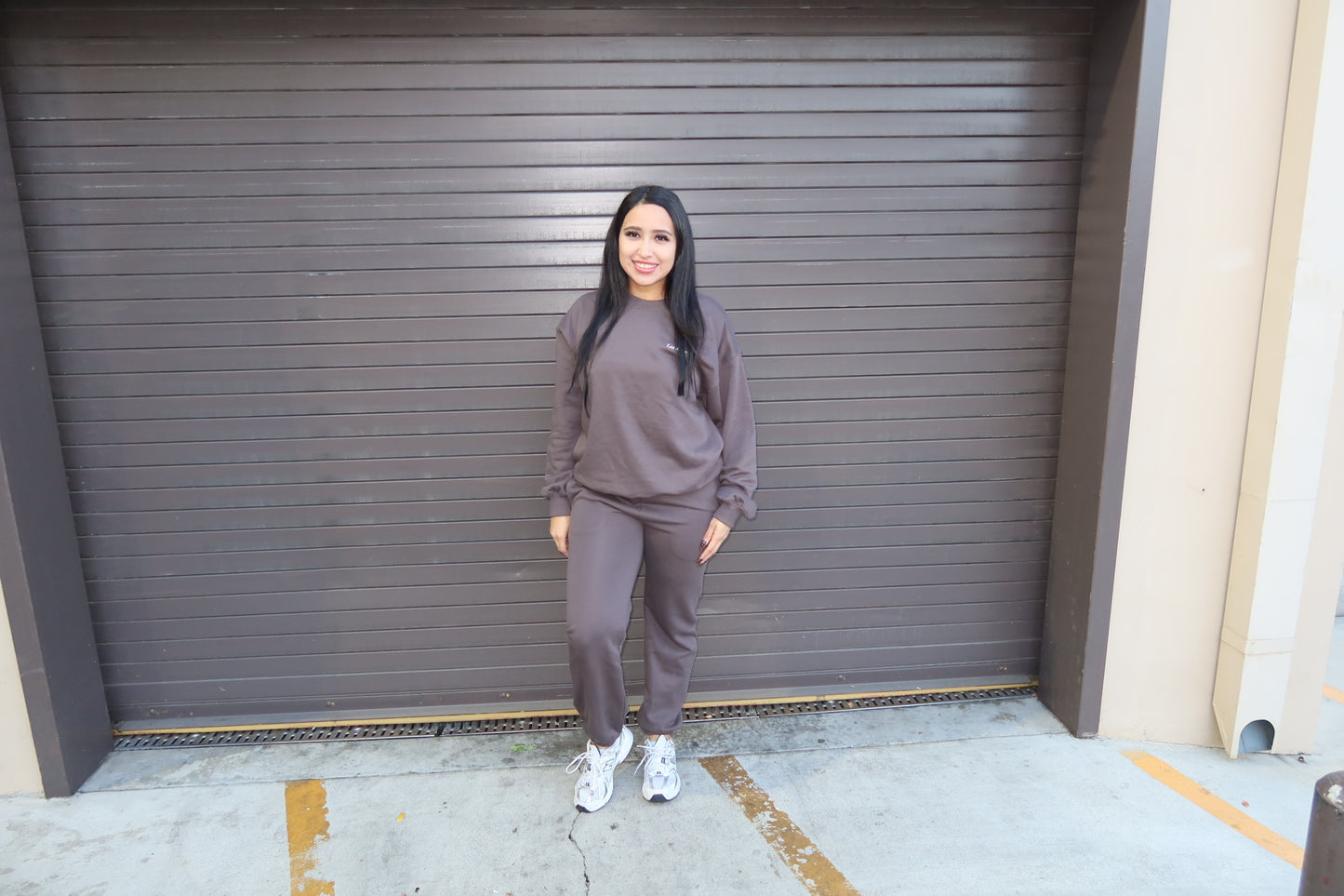 Charcoal LA Two Piece Set