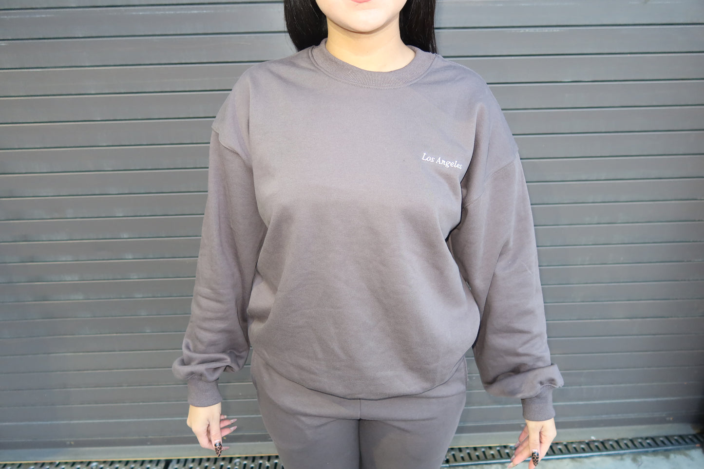 Charcoal LA Two Piece Set