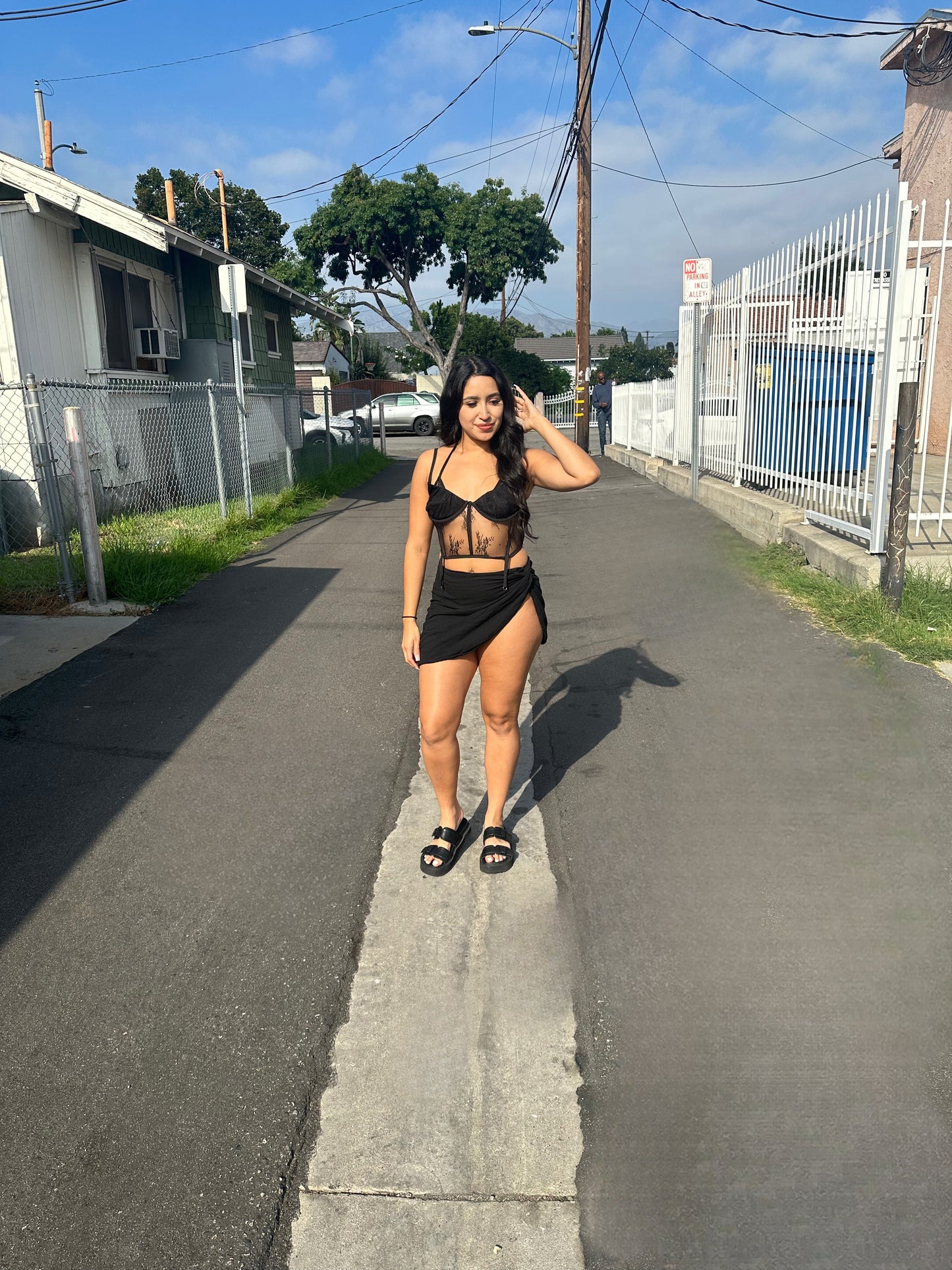 City Girls Laced Top