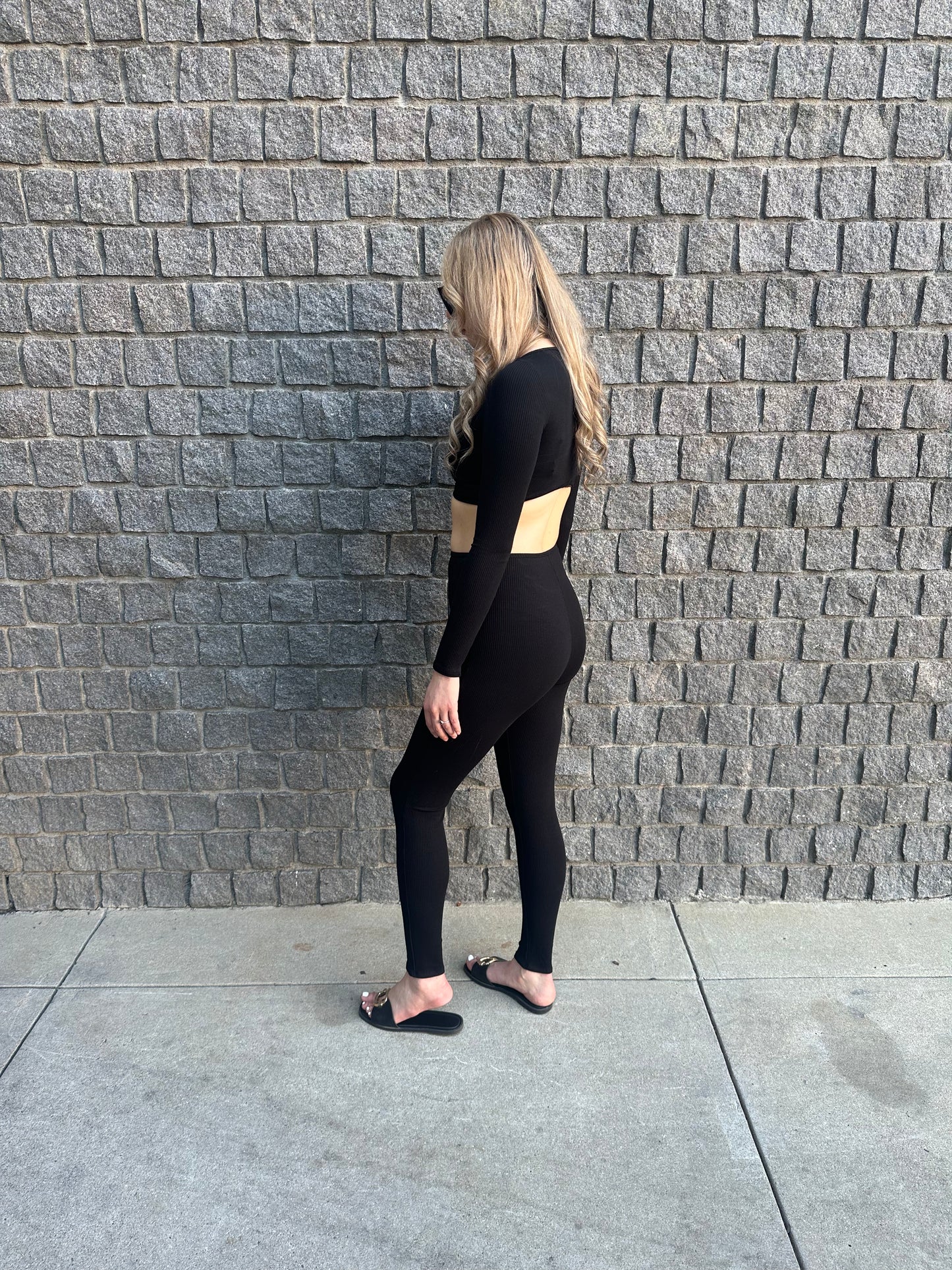 His prettiest problem black two piece set