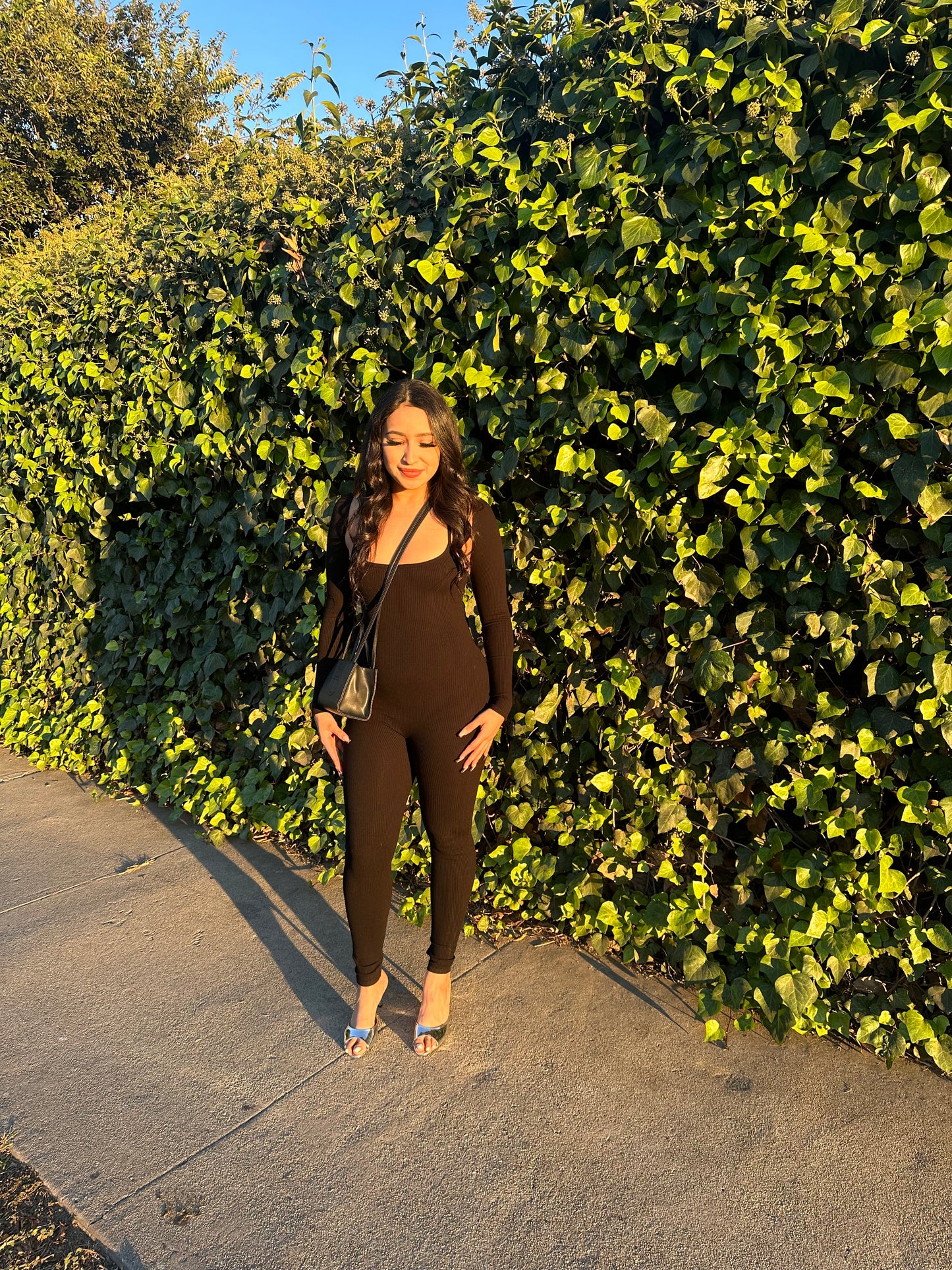 Serving That Autumn Look black Jumpsuit