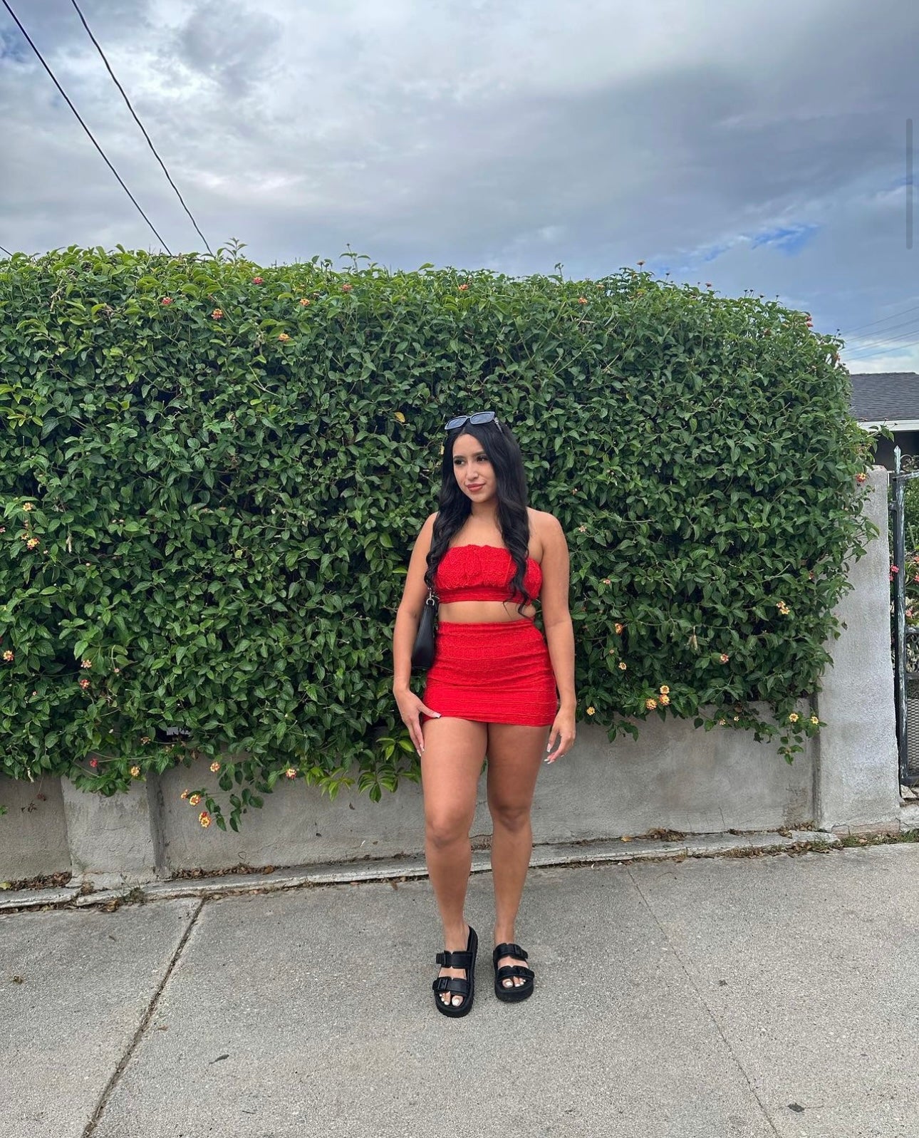 Your New Obsession Red Two Piece